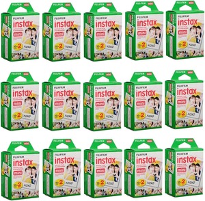 <b>Mini</b> Instant Film Pack 10x2 Sheets Twin Photo Film Credit Card Size for <b>Camera</b> Use - Product Image 2