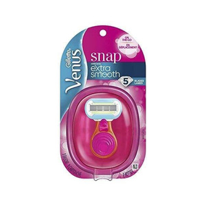 Venus comfortglide มีดโกนชาขาวสำหรับผู้หญิง, 3ใบ, มีดโกนด้วยมือ, จัดการ + 2ใบมีดโกนเติม, สีชมพู - Product Image 2