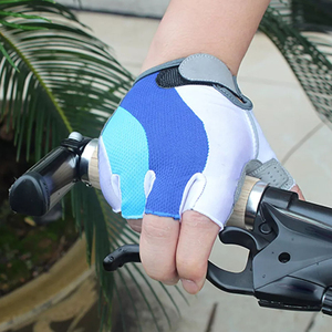 Best Performance Anti-Slip Breathable Half-Finger Gloves for Cycling <b>Weight</b> Lifting Customized Logo Spandex for Outdoor Sports - Product Image 4