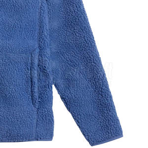 Best Selling Cheap Price <b>Sherpa</b> <b>Fleece</b> Jacket Custom Design <b>Men</b> <b>Sherpa</b> <b>Fleece</b> Winter Jacket For Adult - Product Image 6