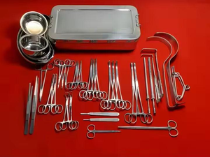 Juego de instrumentos quirúrgicos de apendicectomía y hernia básica de primera calidad Herramientas de Cirugía General Nuevos INSTRUMENTOS DE ACERO INOXIDABLE - Product Image 3