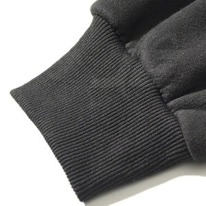 Superventas 100% algodón Puff impresión con capucha básica ropa de invierno de alta calidad Casual sudaderas con capucha patrón sólido algodón mezclado básicos - Product Image 3