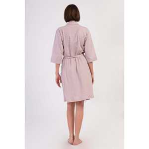 Robe de nuit pour femme XXL à manches 3/4 avec poche - Product Image 1