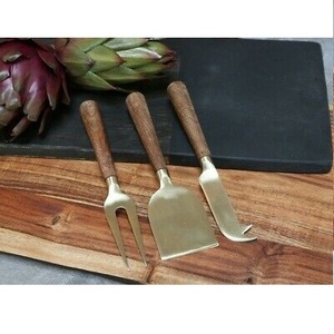 Ensemble de fromage en laiton Mini couteau à fromage couteau à beurre en acier inoxydable pour utilisation à la main pour le produit Offre Spéciale - Product Image 2