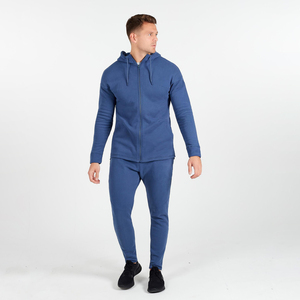 Trajes deportivos de Color de contraste para hombre, ropa deportiva para correr, ropa de gimnasio, conjunto de Jogging para hombre, chándal de entrenamiento físico para gimnasio - Product Image 1