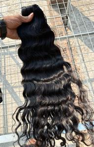 Extensiones de cabello humano ondulado natural indio de 24 pulgadas de grosor suave y sedoso para pelucas y estilismo al mejor precio - Product Image 5