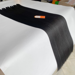 Extensions de cheveux humains Remy vietnamiens droits naturels de haute qualité Double dessiné sans enchevêtrement sans perte - Product Image 6