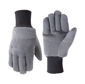 Nouvelle arrivée Gants en jersey marron Usage général Sécurité du jardin industriel Prix raisonnable Gants de travail en jersey personnalisés en coton - Product Image 1