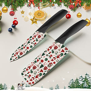 Couteaux de chef en céramique en stock, manche en plastique, ambidextre, lavable au lave-vaisselle, pour un usage domestique, vente en gros, livraison rapide de l'usine - Product Image 4