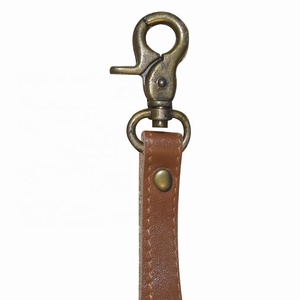 High Quality Leather Barber <b>Apron</b> Cross Bib Straps Leather Barber Shop <b>Aprons</b> - Product Image 2
