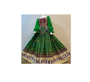 Robes afghanes Kuchi robe kuchi vintage ethnique tribale, robes traditionnelles afghanes/pakistanaises Kuchi party multi couleurs - Product Image 4