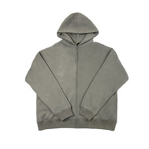 เสื้อฮู้ดซิปผู้ชายแบบย้อมสีเอซิด สกรีนโลโก้ตามสั่ง ขายดี ดีไซน์ใหม่ ผลิตในปากีสถาน - Product Image 1