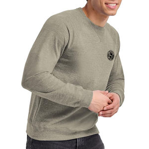Sudadera de lana de algodón pesado para hombre OEM personalizada, jersey de cuello redondo de marca privada, ropa deportiva para invierno, proveedor mayorista - Product Image 2