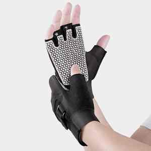 Unisex Cinco Dedos Transpirable Ligero Cuero Carreras Ciclismo Guantes Nuevo Deporte al aire libre Precio de fábrica Protección por encargo - Product Image 1