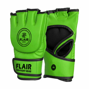 ถุงมือ MMA แบบครึ่งนิ้วทำจากหนัง PU สำหรับผู้ชายถุงมือฝึกขนาดพลัสไซส์สำหรับฝึกชกมวย - Product Image 5