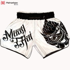 กางเกงขาสั้น MMA 2023สำหรับผู้ชายกางเกงขาสั้นสำหรับต่อสู้ระบายอากาศได้ดีกางเกงมวยไทยขาสั้นสำหรับผู้ชาย - Product Image 2