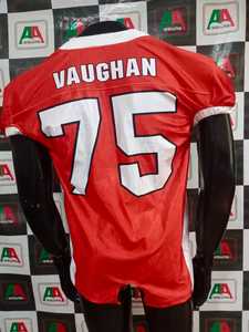 เสื้อเจอร์ซีย์ฟุตบอลกระทิงสุนัขอเมริกันเสื้อแขนสามส่วนพิมพ์ลายพิมพ์โลโก้หมายเลขเสื้อโพลีเอสเตอร์ระบายอากาศ - Product Image 5