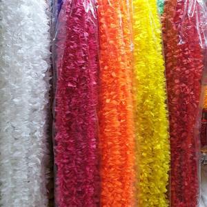 Guirlande de jasmin artificielle faite à la main pour les décorations de cérémonie de mariage indien Sangeet Mehandi décorations de fête Offre Spéciale - Product Image 1