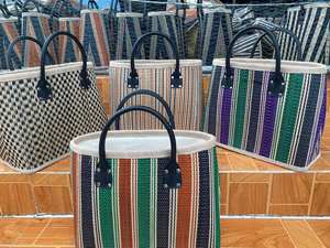 SAC À BANDOULIÈRE EN SEAGRASS-SAC ARTISANAT SAC À HYACINTHE D'EAU FEMME FAIT MAIN DU VIETNAM - Product Image 4