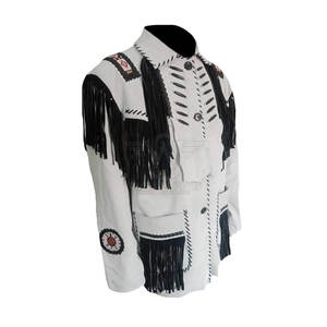 Chaqueta Occidental de Piel de Vaca Ecológica, Resistente al Viento, Diseñada para un Estilo Casual Moderno con Ajuste Cómodo y Atractivo Clásico - Product Image 5