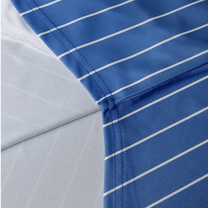 Camiseta de béisbol personalizada OEM para hombre, ropa deportiva barata con logotipo bordado y diseño de tira de impresión por sublimación - Product Image 6