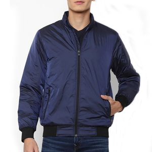 Nueva Chaqueta Bomber de Satén Personalizada a Prueba de Viento para Hombre con Bordado de Logotipo Frontal, Colores y Tallas Personalizables, Chaquetas para Hombre al por Mayor - Product Image 5