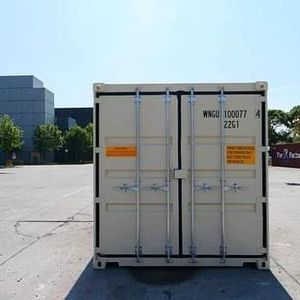 Conteneur d'expédition en métal de 20 pieds et 40 pieds de grande capacité de stockage de haute qualité Conteneur ouvert de porte latérale mobile prêt pour l'exportation - Product Image 5