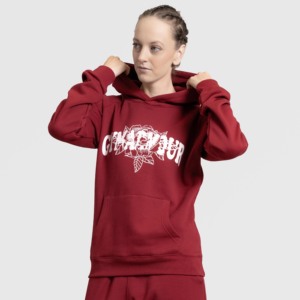 Sudadera Extra Grande Achievers en Color Granate, Tejido Transpirable para la Temporada de Otoño - Product Image 3