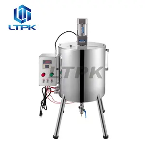 LTPK LT-GTL30L Lipstick Heating Stirring Filling Machine With Mixing Hopper Heater Tank Hot For Chocolates Crayon Handmade Soap