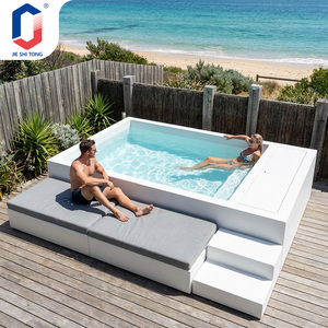 Premium Durable Material Above Ground Sofa Chair <b>Pool</b> For Family Lovers Villa Homestay Courtyard Equipped With Matching <b>Pool</b> Pum - Product Image 2
