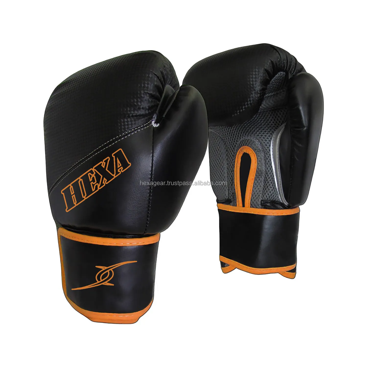 Hexa pro gear gants de boxe wining personnalisés avec matériau néoprène gants de boxe avec logo personnalisé