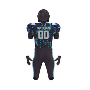 ชุดอเมริกันฟุตบอลดีไซน์ล่าสุด สไตล์ใหม่ ชุดอเมริกันฟุตบอลสำหรับเยาวชน ราคาขายส่ง - Product Image 6