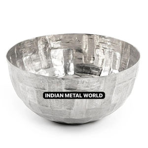 Nouveau bol de service à chocolat en métal doré écologique moderne vaisselle hôtels et mariages pour desserts bonbons plateaux de serveur - Product Image 3