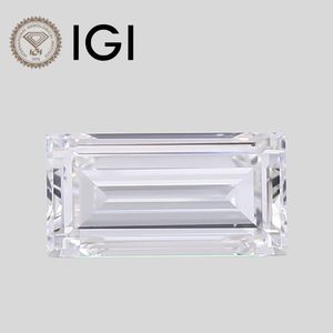 Baguette 3 carats D VS1 Diamant de laboratoire certifié IGI, taille baguette, en vrac - Product Image 1
