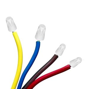 Bornes de câble à connexion rapide 2P 5P, orientation à angle droit, courant nominal 6A/10A, longueur personnalisée, cuivre PC pour connexions électriques - Product Image 2