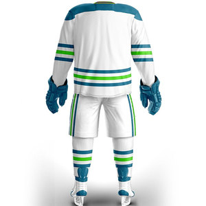 Maillot et pantalon de hockey sur glace personnalisé pas cher Uniformes de hockey sur glace par sublimation pour hommes Design personnalisé Ensembles de hockey sur glace pour hommes - Product Image 4