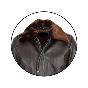 2024 meilleure mode MA1 hommes de haute qualité en cuir Bomber veste en gros toile Slim Fit semble impressionnant prix pas cher - Product Image 5