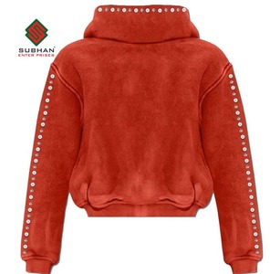 Sudadera con Capucha Extra Grande para Hombre, Negra, 100% Algodón, Impermeable, Diseño Ecológico con Serigrafía, Estilo Hip Hop de Invierno - Product Image 4