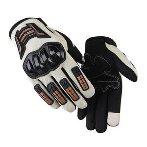 Guantes de Motociclismo de Carreras, Protección Completa para los Dedos, Antideslizantes, con Pantalla Táctil y Forro Cálido para Motociclistas - Product Image 4