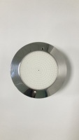 Acero inoxidable 316 IP68 resistente al agua 15mm de espesor blanco cálido LED Luz de piscina para uso en paisaje refinado nuevo