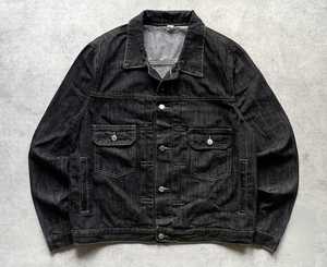 Veste en jean personnalisée de haute qualité pour hommes Streetwear vintage avec broderie bouton décoration motif imprimé décontracté formel hiver - Product Image 2