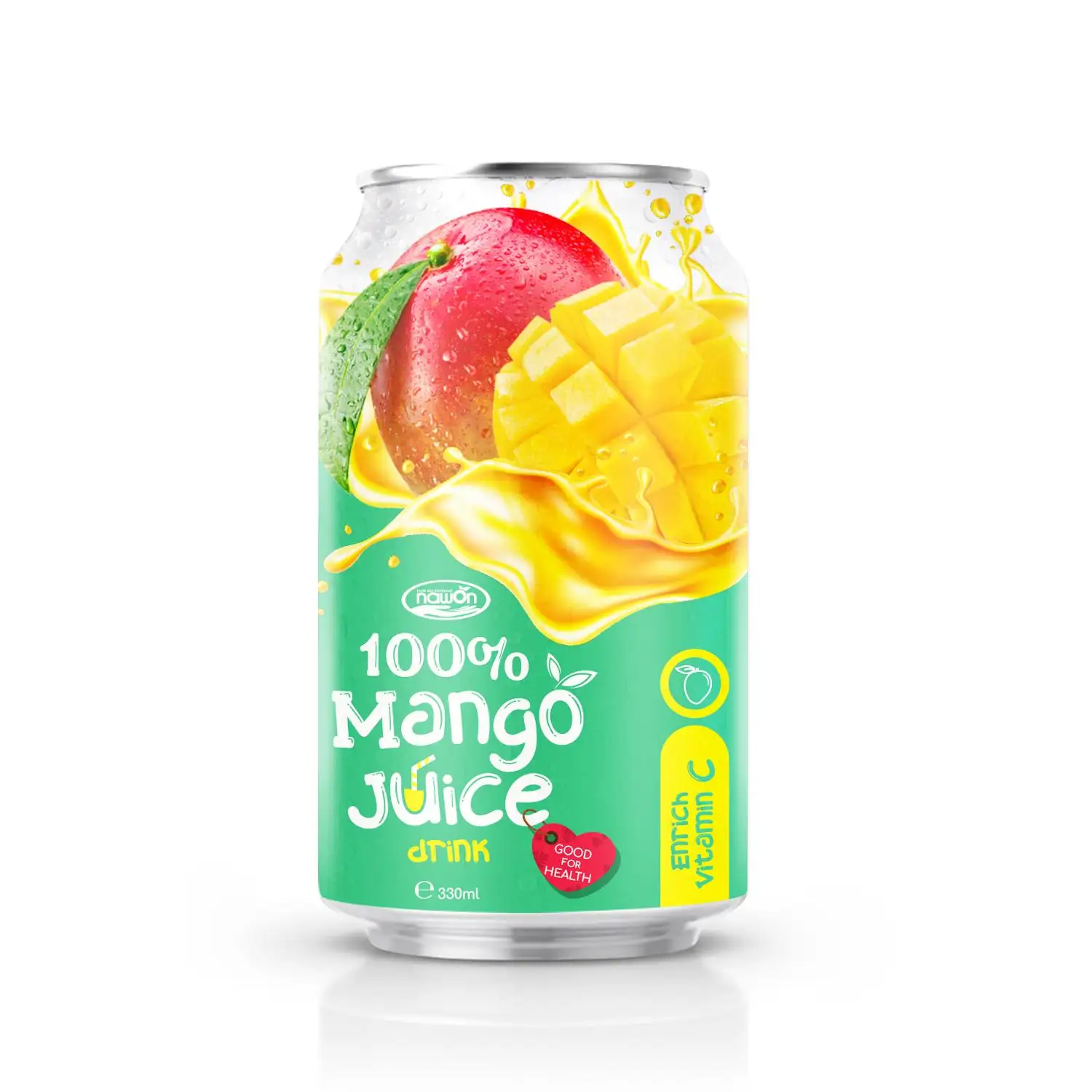 11.15 fl.oz Real Fresh MANGO JUICE 100% guter Preis-Reich an Vitamin Natural Tropical Juice Nawon Brand