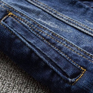 Veste en jean décontractée pour femmes avec logo personnalisé de qualité supérieure manteau en jean boutonné à manches longues veste en jean pour femmes - Product Image 4