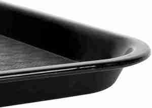 High Quality Anti Skid Design Serving <b>Tray</b> Platter Rectangular Shape Plastic <b>Trays</b> for Drink <b>Breakfast</b> Tea Dinner Coffee Food - Product Image 3