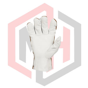 Guantes de Piel de Cabra, Parte Trasera de Piel Dividida, Personalizados, Antideslizantes, Resistentes a Desgarros, Transpirables, Sin Silicona, Guantes de Seguridad - Product Image 2