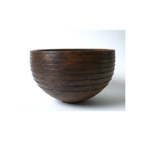Bol en bois durable et écologique sculpté à la main Chaleur rustique Design naturel élégant pour un charme de table intemporel Caractéristique durable - Product Image 4
