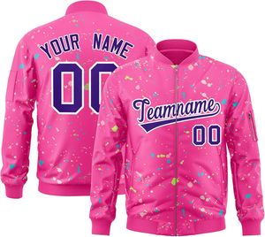 Custom OEM Varsity <b>Jacket</b> with Zip Closure Fashionable Teamwear with Logo Patch and Private Label - Product Image 1