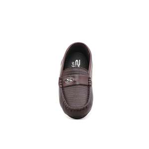 Mocasines formales de café para niños KD0510 Gabinetes para niños Producto - Product Image 1