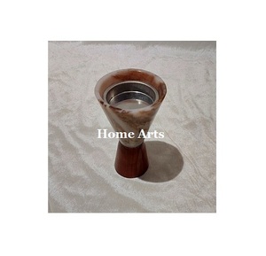 Quemador de Oud de Madera Mabkhara de la Mejor Calidad, Forma Redonda, Quemador de Dukhoon Mabkhars para Uso en el Hogar y Hoteles, para Aromatizar - Product Image 3