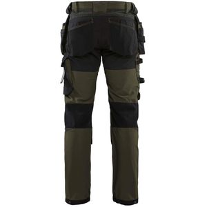 Pantalon de jogging cargo droit pour homme, qualité supérieure, léger, hiver, élastique personnalisé, mi-longueur, respirant, cordon de serrage, devant plissé - Product Image 3